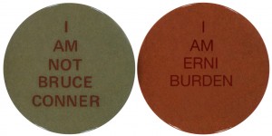 Will Brown, I AM / I AM NOT BUTTONS, 2014.