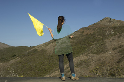 Renée Rhodes, Visitor Center, September 2015. A workshop and series of site-specific performances at di Rosa.