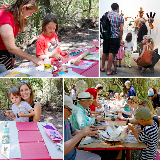 Photos from previous ART SPARK Family Workshops
