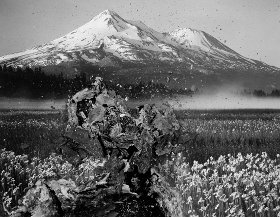 Bessma Khalaf, Mt. Shasta, 2016. Archival pigment print, 22 x 18 in. Courtesy of the artist.