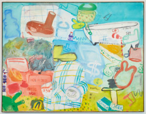 Peter Saul, Master Room (Hide a Bed), 1961