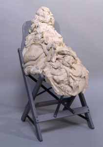 David Ireland, 𝘜𝘯𝘵𝘪𝘵𝘭𝘦𝘥, 1994, 35 × 17 × 20 inches.